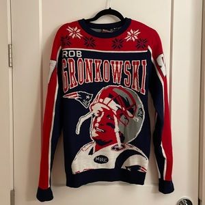 Rob Gronkowski / Patriots NFL Ugly Christmas Sweater